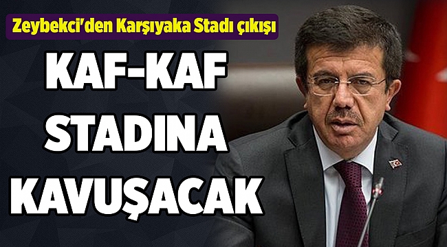 Zeybekci'den Karşıyaka Stadı çıkışı