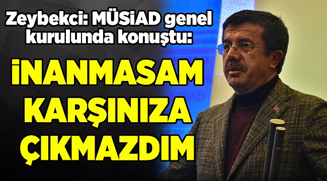 Zeybekci: İzmir, İzmirli'lerin meselesidir