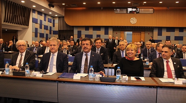 Zeybekci, İZTO meclisine katıldı