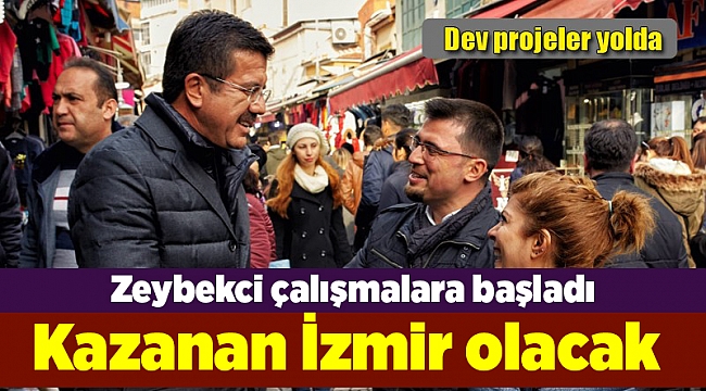 Zeybekci: Kazanan İzmir olacak
