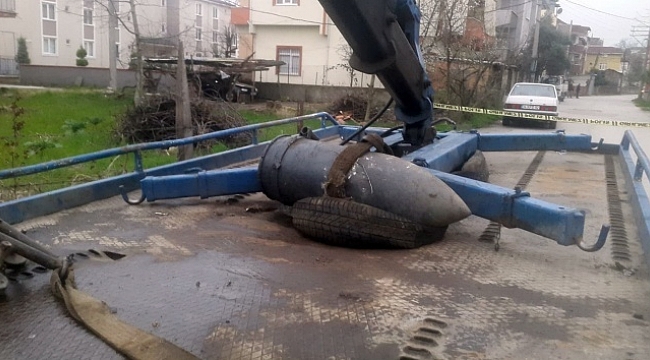 200 kiloluk top mermisi bulundu