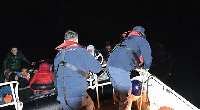 25&#039;i çocuk 50 kaçak göçmen yakalandı