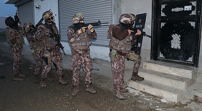 600 polisle şafak vakti torbacı operasyonu