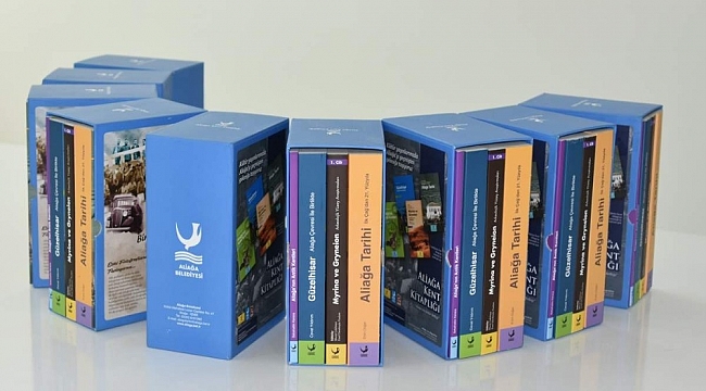 Aliağa Belediyesi'nden altı kitaplık dev kültür seti