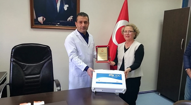 Aliağa Devlet Hastanesi&#039;ne solunum fonksiyonu test cihazı