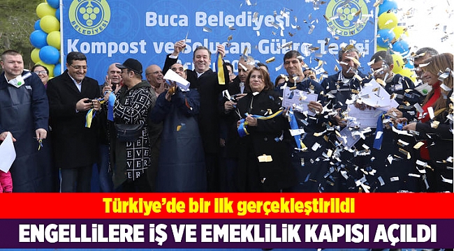 Buca Belediyesi Kompost ve Solucan Gübre Tesisi açıldı