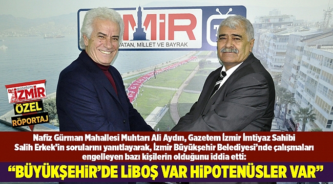 “BÜYÜKŞEHİR’DE LİBOŞ VAR HİPOTENÜSLER VAR”