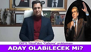 CHP'li Yücel'den 'Çalkaya' açıklaması