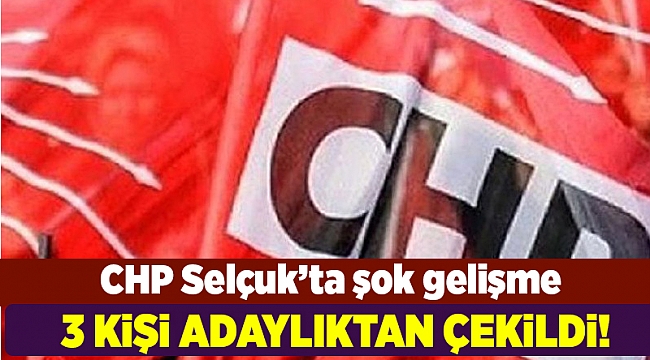 CHP Selçuk gelişme