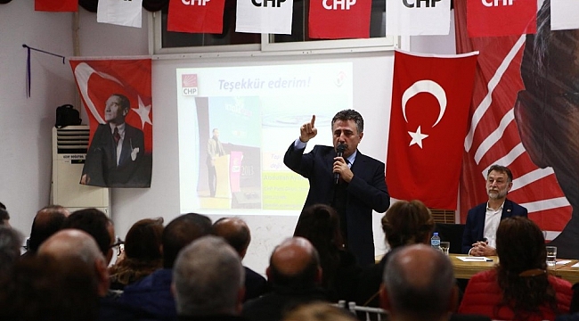 CHP'nin Bayraklı adayı Sandal, vizyon projesini açıkladı