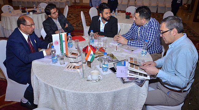 Doğal taş ihracatçıları Hindistan'dan ihracat bağlantılarıyla döndü