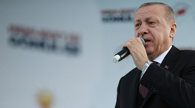 Erdoğan'dan Mansur Yavaş'a: 'Parti ambleminden korkan aday olur mu?'
