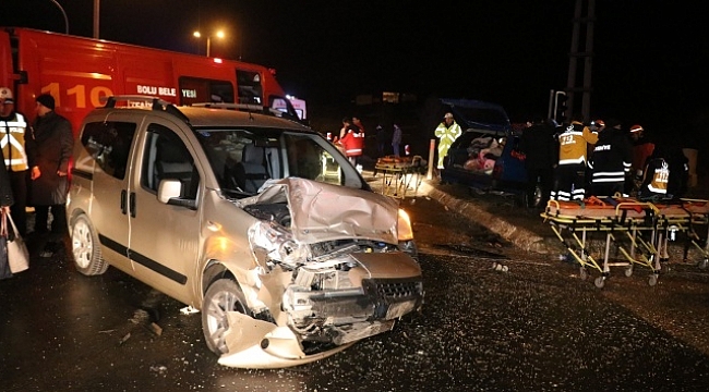 feci kaza: 9 yaralı