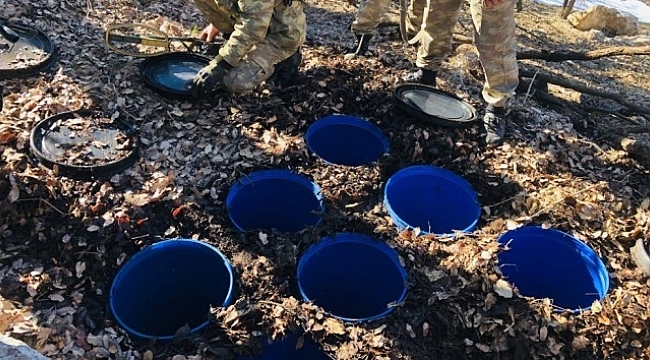 Gabar'da mühimmat ele geçirildi