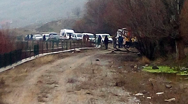 Gölbaşı'nda boş arazide kadın cesedi bulundu