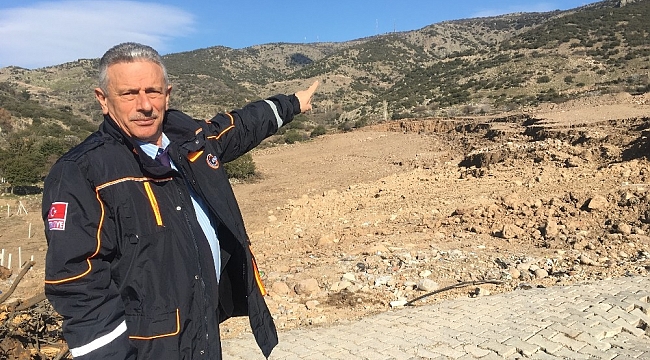 Heyelan bölgesinde bilimsel çalışmalar başladı