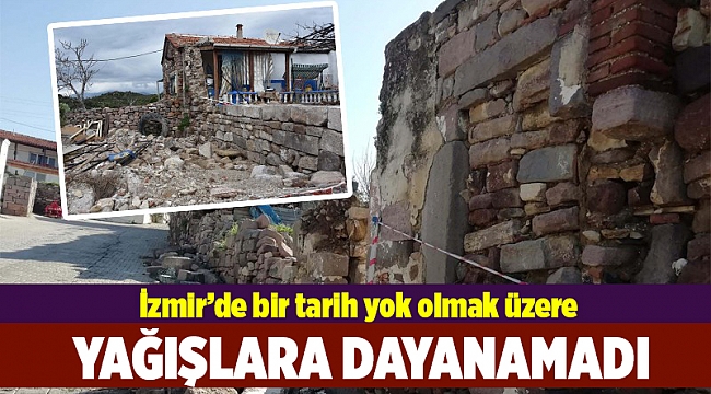 Ildır Mahallesi'ndeki tarih çöküyor