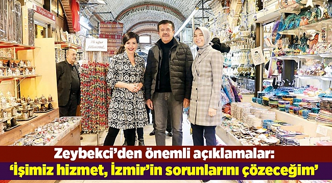 ‘İşimiz hizmet, İzmir’in sorunlarını çözeceğim’