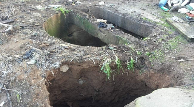 İtfaiye kuyuya düşen inek için seferber oldu