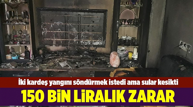 İzmir'de korkutan yangın