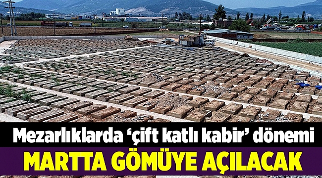 İzmir&#039;de mezarlıklarda yeni dönem