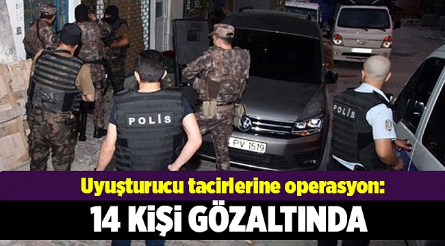 İzmir'de uyuşturucu operasyonu