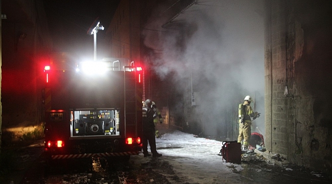 İzmir'de korkutan yangın