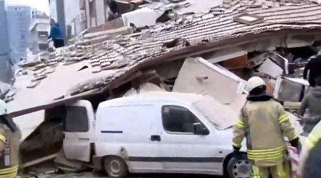 Kartal'da çöken bina soruşturmasında 3 gözaltı