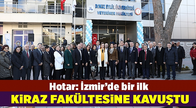 Kiraz, Veteriner Fakültesi&#039;ne kavuştu