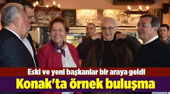 Konak&#039;ta örnek buluşma