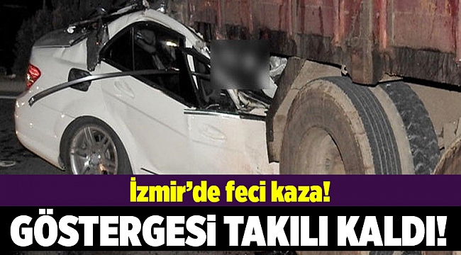 Otomobil ile kamyon çarpıştı: 1 ölü