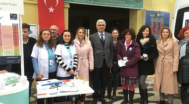 Sigara bırakma gününde vatandaşlara karbonmonoksit ölçümü