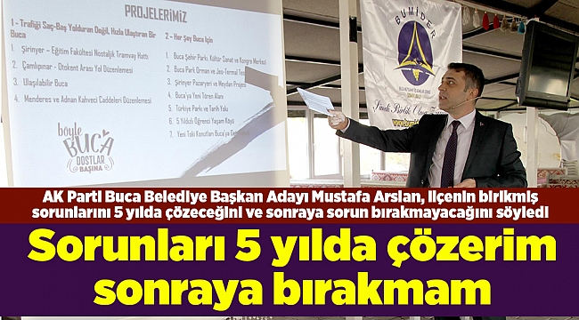 SORUNLARI 5 YILDA ÇÖZERİM SONRAYA BIRAKMAM