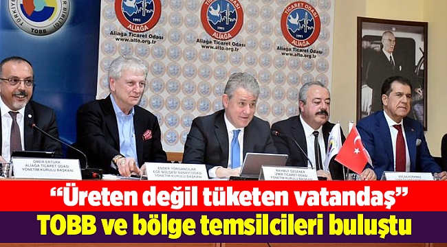 TOBB ve bölge temsilcileri buluştu