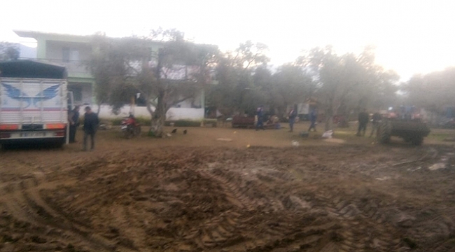 Traktörle babaannesini ezdi