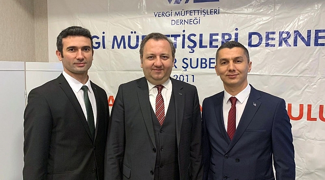 Vergi Müfettişleri Derneği İzmir Şubesi'nde yeni dönem