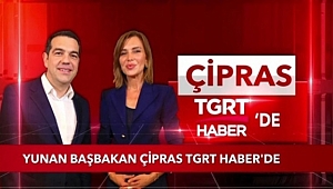 Yunanistan Başbakanı Çipras ilk kez Aslıgül Atasagun Çebi'yle TGRT habere konuştu