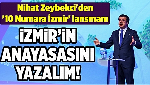 Zeybekci'den '10 Numara İzmir' lansmanı