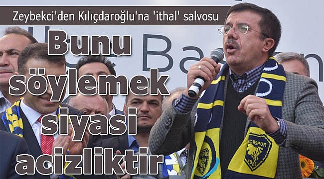 Zeybekci'den, Kılıçdaroğlu'na 'ithal aday' yanıtı!