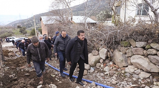 Zeybekci, heyelan bölgesinde