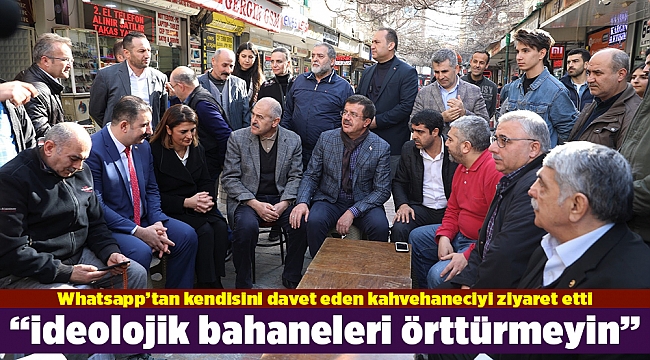 Zeybekci, Whatsapp&#039;tan kendisini davet eden kahvehanecide