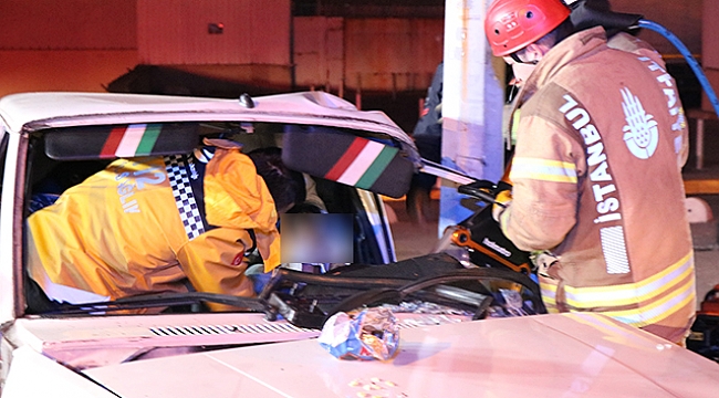 14 yaşındaki çocuk kaza yaptı: 2 yaralı