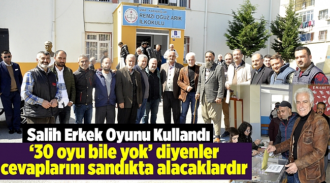 '30 oyu bile yok' diyenler cevaplarını sandıkta alacaklardır