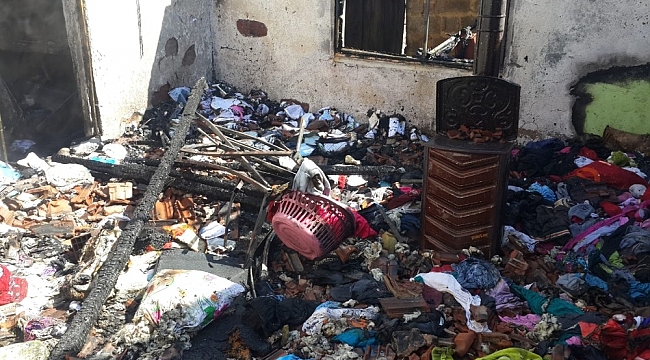 Alevlerin arasında kaldı rüya sandı