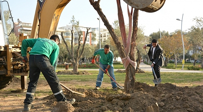 Aliağa Belediyesi'nin hedefi 2 milyon metre kare yeşil alan