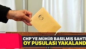 Ardahan'da CHP'ye verilmiş sahte oy pusulası ele geçirildi