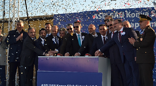 ASELSAN'ın Konya'daki fabrikasının temeli atıldı