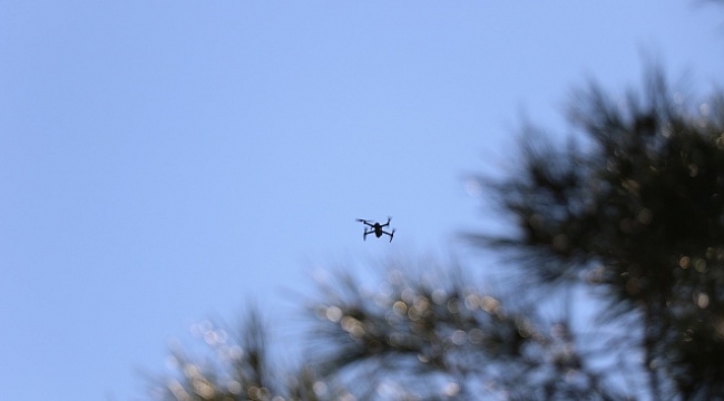 Bacanağını öldüren zanlıyı polis ormanda drone ile aradı