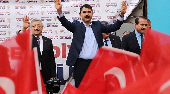 Bakan Kurum: "Bu şehirler CHP döneminde ne zaman baharı gördü ki bu dönem görsün"
