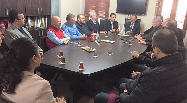 Başkan Bakıcı, veda turlarında